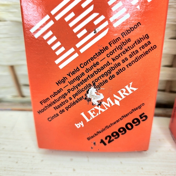 NIB IBM Correctible Film Ribbon & Open Box IBM Lift Off Tape - Picture 2 of 8